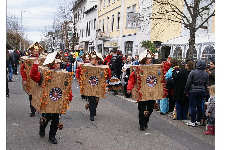 Rosenmontagszug in Lahnstein
