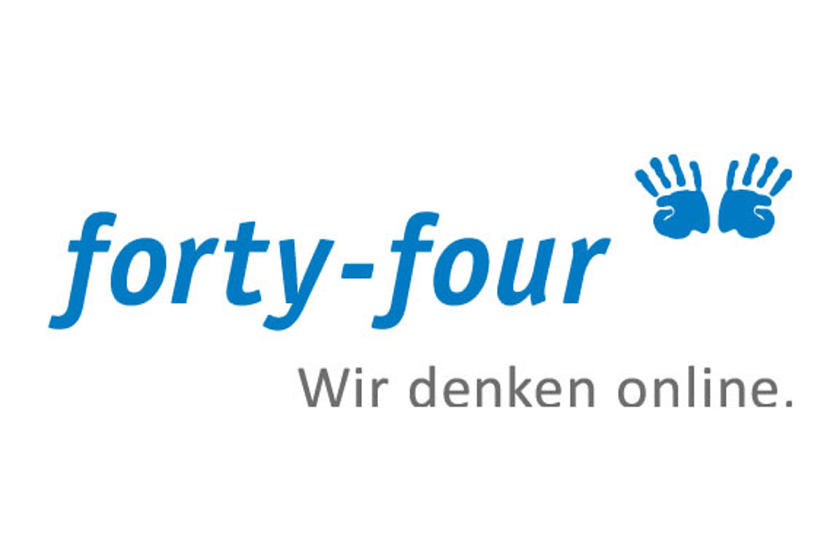 Logo forty-four Multimedia GmbH