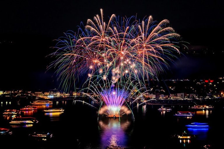 Rhein in Flammen