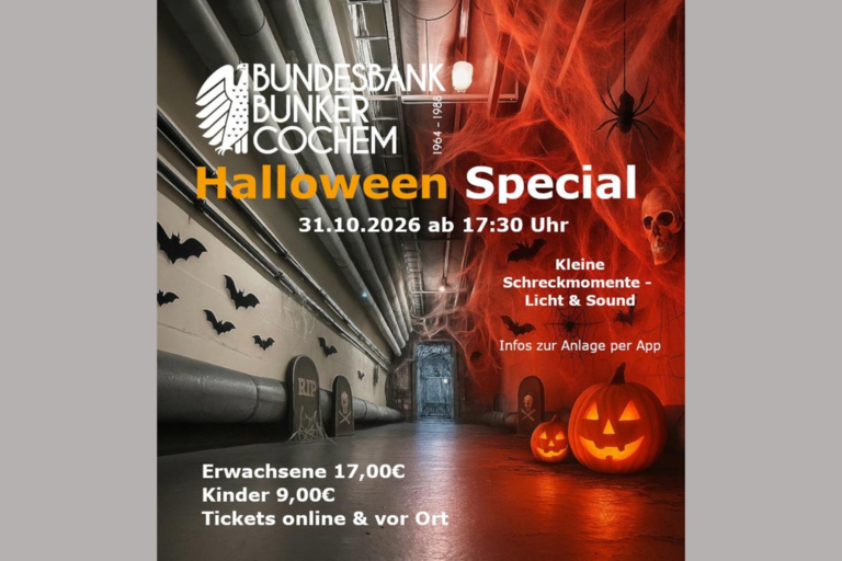 Bundesbank-Bunker Cochem Halloween Special