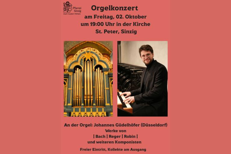 Orgelkonzert Pfarrkirche St. Peter in Sinzig