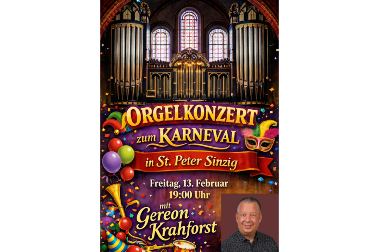 Orgelkonzert Pfarrkirche St. Peter in Sinzig