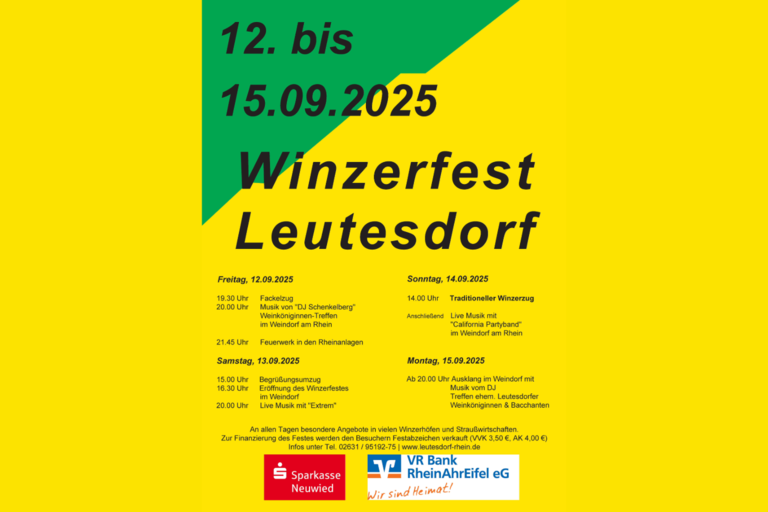 Winzerfest Leutesdorf